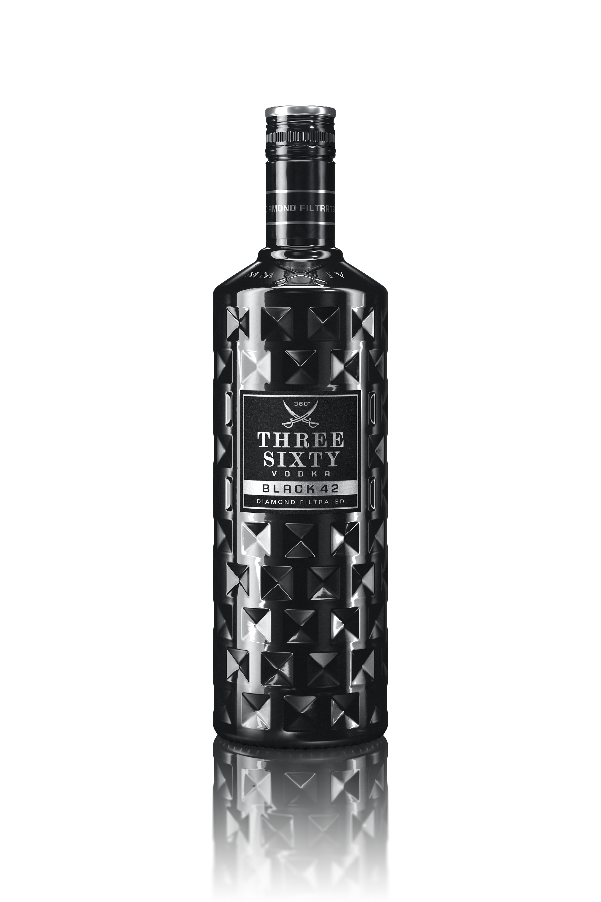 Three Sixty Vodka - Black 42 - 1.0 L : Three Sixty Vodka – Black 42